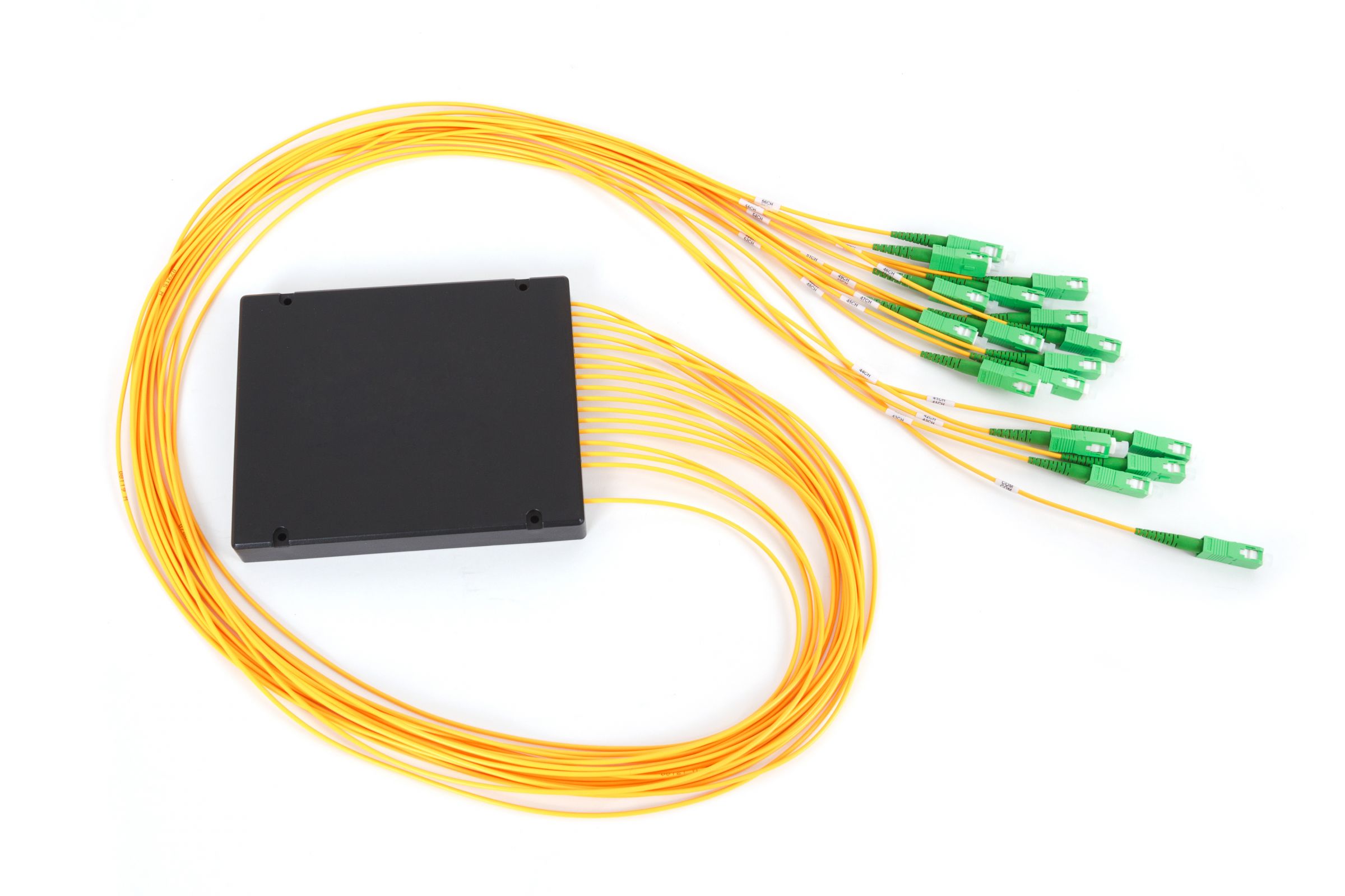 Fiber PLC Splitter Optical Splitter For Evenly Signals